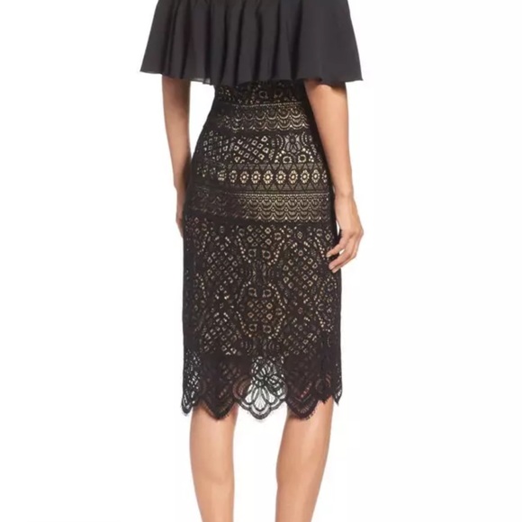 Tadashi Shoji Runway Dress black size 4 - Picture 9 of 13